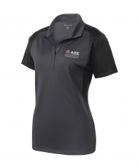 Sport-Tek Ladies Colorblock Micropique Sport-Wick Polo